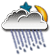 Chance Rain Showers then Mostly Cloudy